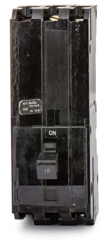 Square D A1B315 - 15A 3 Pole Molded Case Circuit Breaker Genuine