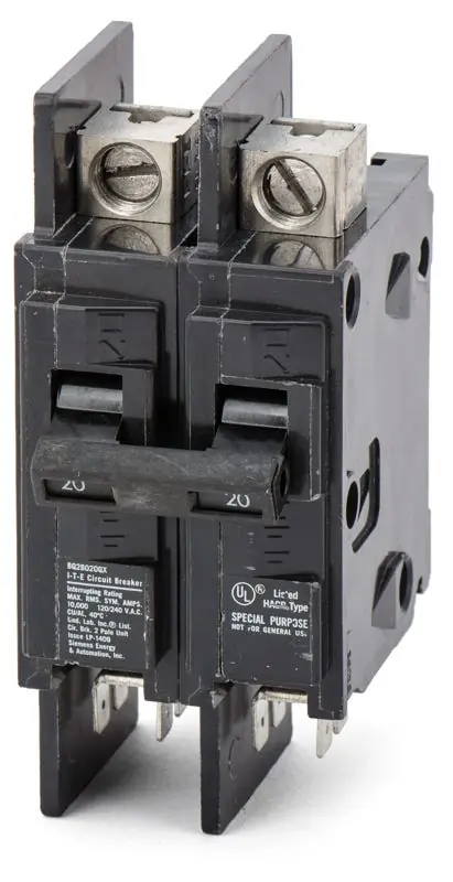 Luxury Siemens / ITE BQ2B020QX - 20A 2 Pole Molded Case Circuit Breaker