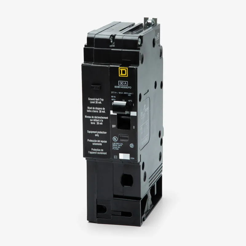 Big Sale Square D EDB14030EPD - 30A GFEP Miniature Circuit Breaker