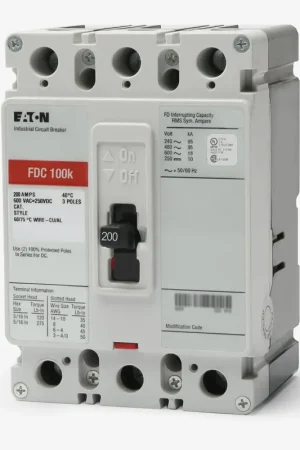Special Offer Eaton / Cutler-Hammer FDC3200L - 200A 3 Pole Molded Case Circuit Breaker