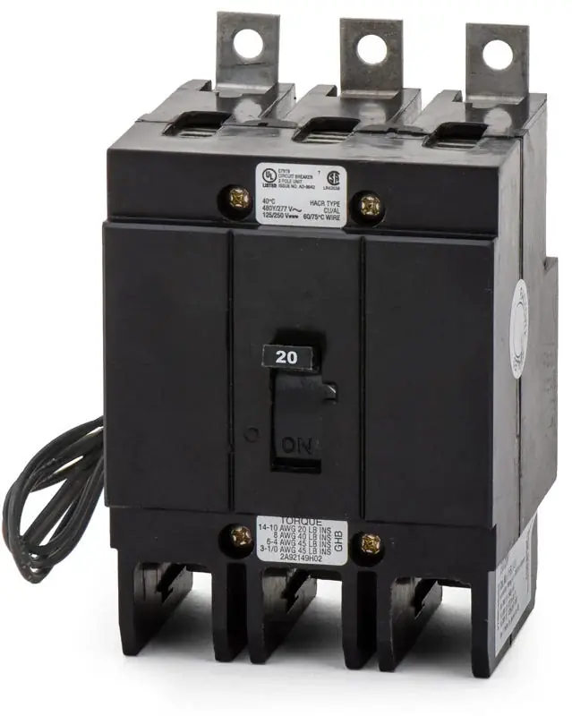 Eaton / Cutler-Hammer GHB3020S1 - 20A 3 Pole Molded Case Circuit Breaker Budget
