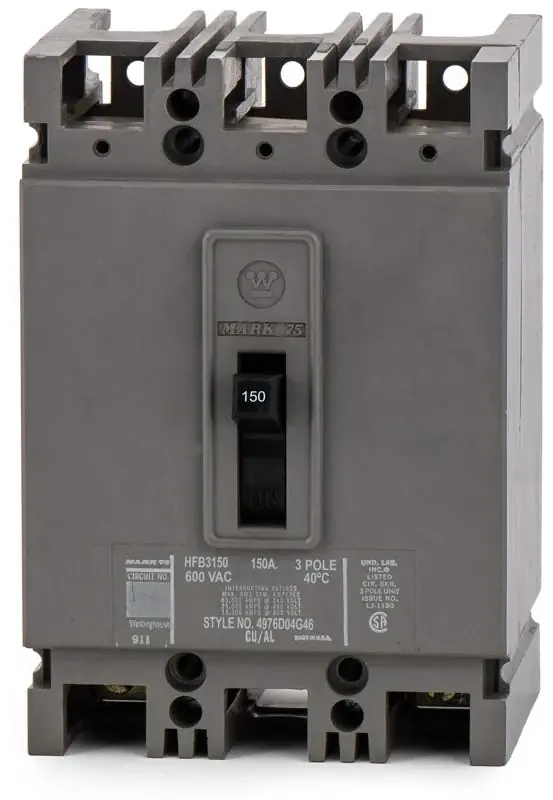 Low Price Eaton / Cutler-Hammer HFB3150 - 150A 3 Pole Molded Case Circuit Breaker