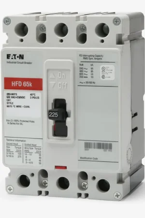 Best Choice Eaton / Cutler-Hammer HFD3225L - 225A 3 Pole Molded Case Circuit Breaker