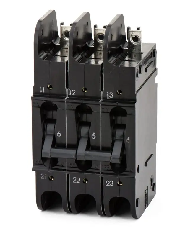 Latest Carrier HH83XB928 - 6A 3 Pole Molded Case Circuit Breaker