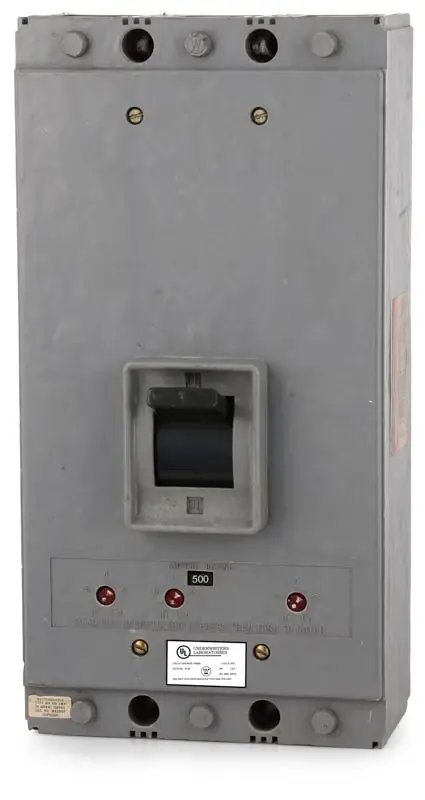 Limited Offer Eaton / Cutler-Hammer HMA3500 - 500A 3 Pole Molded Case Circuit Breaker
