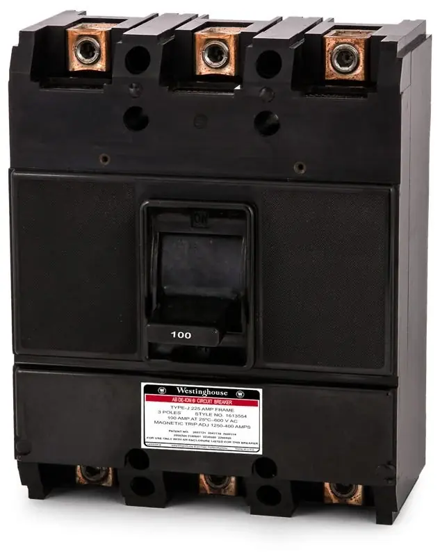 Bargain Eaton / Cutler-Hammer J3100 - 100A 3 Pole Molded Case Circuit Breaker