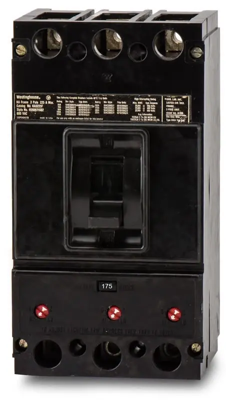 Eaton / Cutler-Hammer KA3175 - 175A 3 Pole Molded Case Circuit Breaker Buy Direct