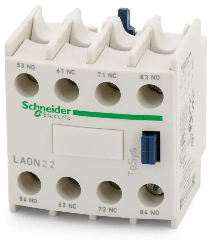Luxury Schneider Electric LADN22 Auxiliary Contact Block