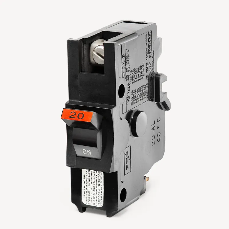 Price Cut Federal Pacific NA20 - 20A 1 Pole Miniature Circuit Breaker