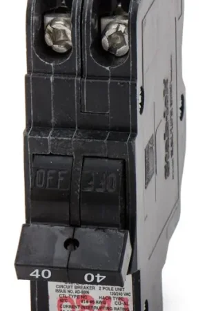 Weekend Sale Federal Pacific NC0240 - 40A 2 Pole Miniature Circuit Breaker