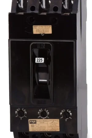 Federal Pacific NFJ631225 - 225A 3 Pole Molded Case Circuit Breaker While Supplies Last