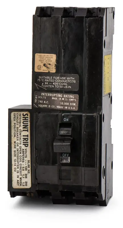 Square D Q1370-1021 - 70A 3 Pole Molded Case Circuit Breaker Professional Grade