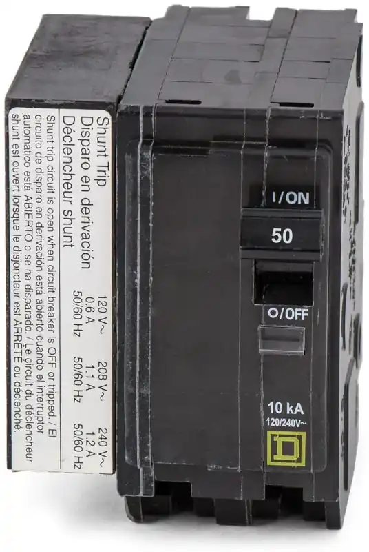 Same Day Shipping Square D QO2501021 - 50A 2 Pole Miniature Circuit Breaker