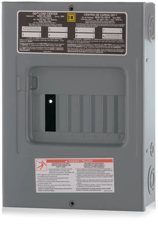 Square D QO612L100S Load Center Sale