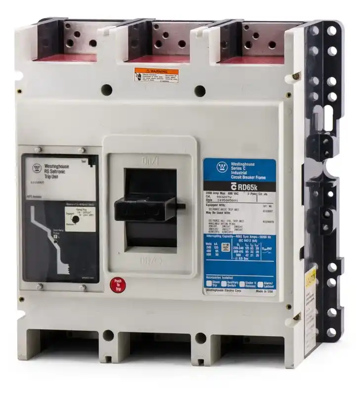 Eaton / Cutler-Hammer RD320TW - 2000A 3 Pole Molded Case Circuit Breaker Reduced Price