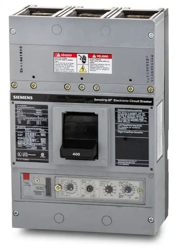 Siemens SHJD69400NGTH - 400A 3 Pole Molded Case Circuit Breaker New Arrival