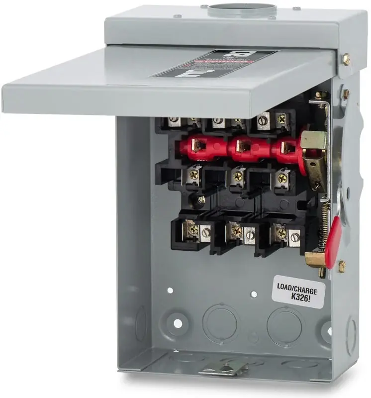 Free Returns General Electric TG4321R General Duty Safety Switch