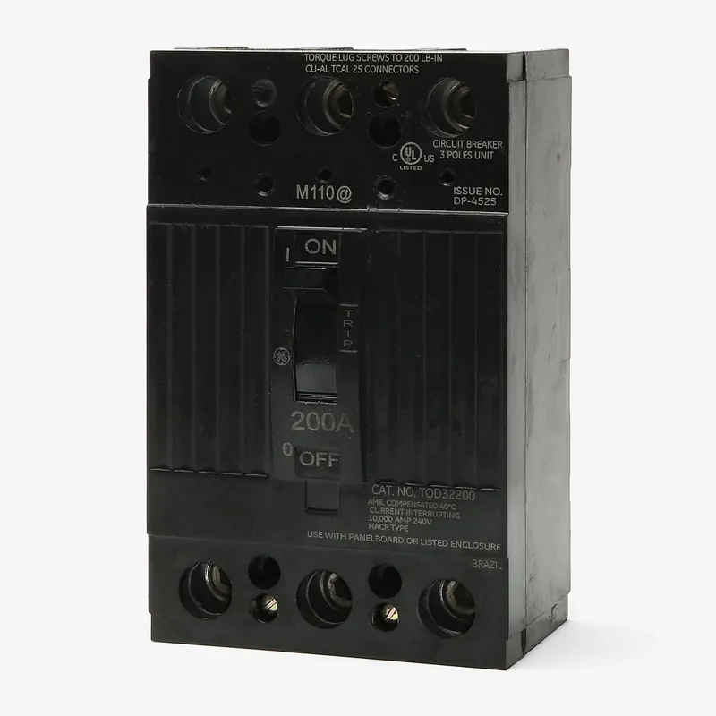 ABB / General Electric TQD32200WL - 200A 3 Pole Molded Case Circuit Breaker Markdown