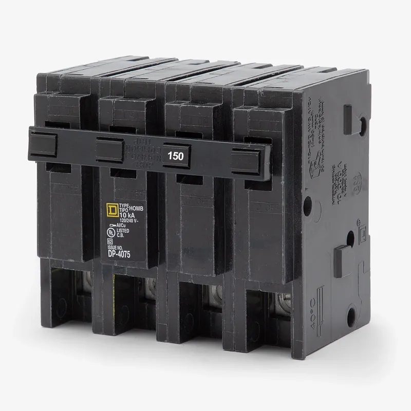 Square D HOM2150 - 150A 2 Pole Miniature Circuit Breaker Fast Shipping