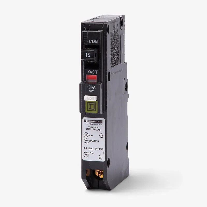 Square D QO115PCAFI - 15A AFCI Miniature Circuit Breaker Trusted Brand