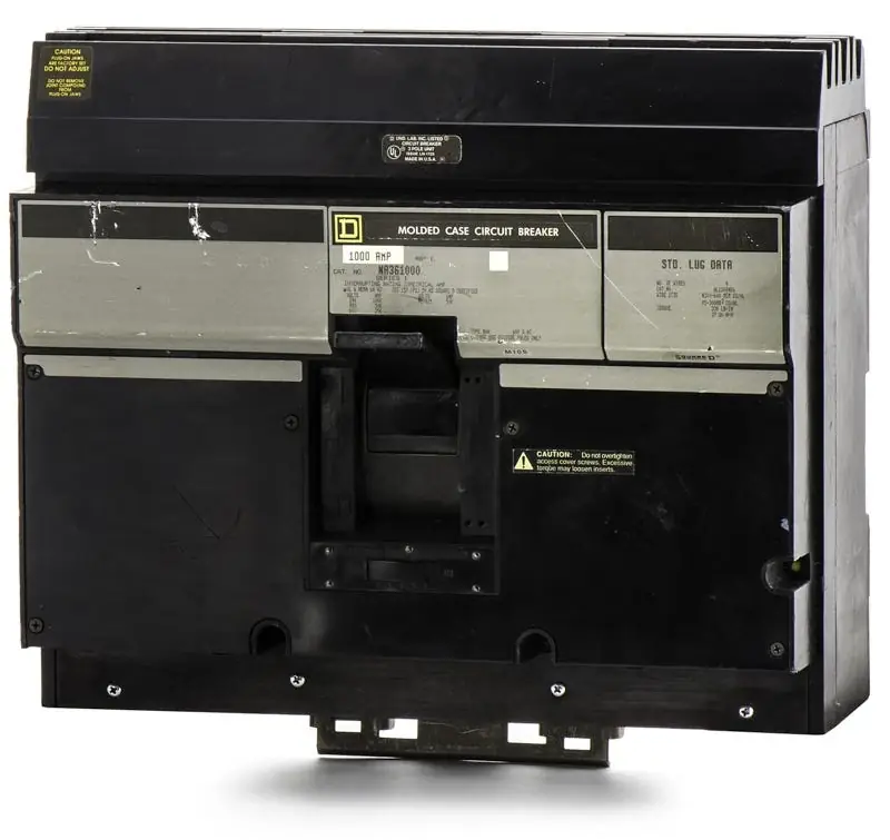 High Quality Square D NA361000 - 1000A 3 Pole Molded Case Circuit Breaker