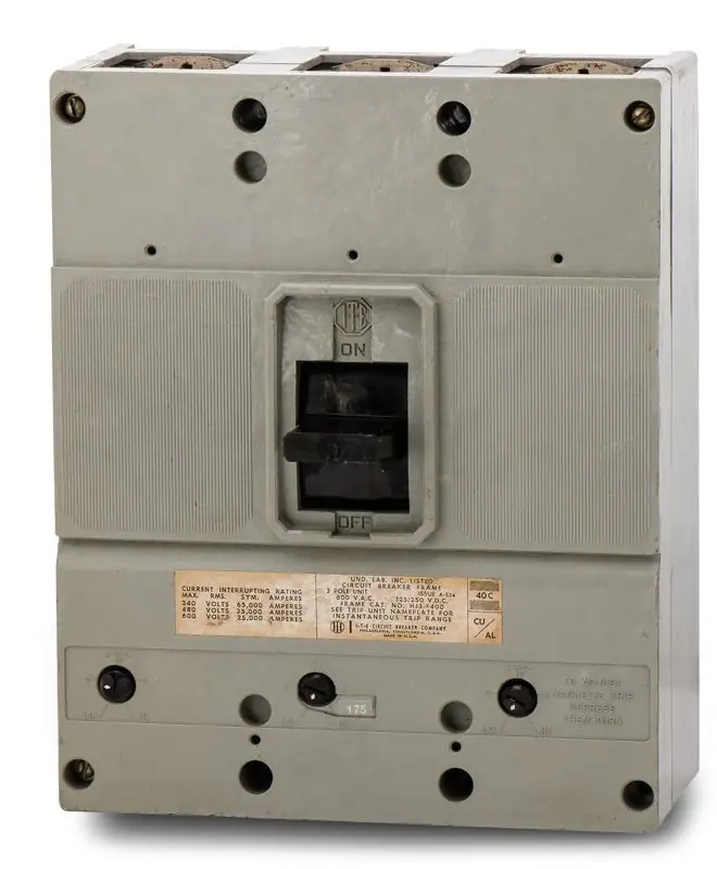 Siemens / ITE HJ3B175 - 175A 3 Pole Molded Case Circuit Breaker Authentic