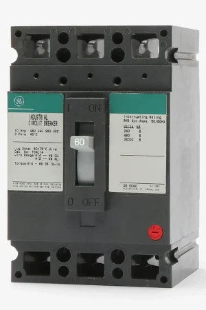 ABB / General Electric TED134060WL - 60A 3 Pole Molded Case Circuit Breaker Budget