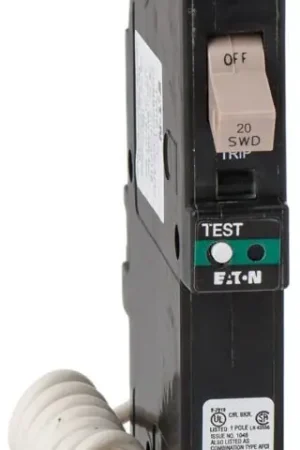 Price Cut Eaton / Cutler-Hammer CHFCAF120 - 20A AFCI Miniature Circuit Breaker