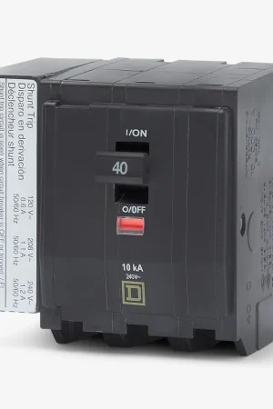 Trending Square D QO3401021 - 40A 3 Pole Miniature Circuit Breaker