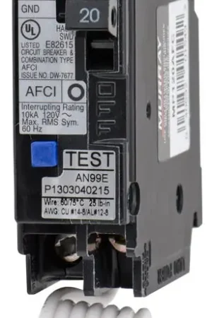 Special Offer Siemens MP120AFC - 20A AFCI Miniature Circuit Breaker