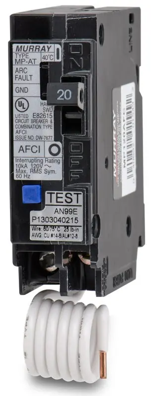 Special Offer Siemens MP120AFC - 20A AFCI Miniature Circuit Breaker