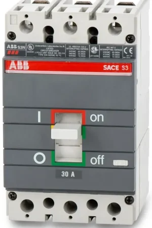ABB S3N030TW - 30A 3 Pole Molded Case Circuit Breaker Don't Miss Out