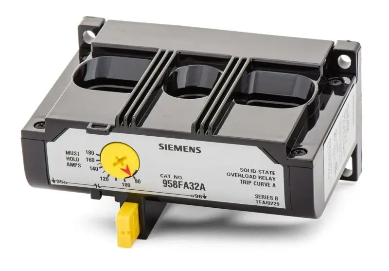 Siemens 958FA32A Overload Relay Markdown