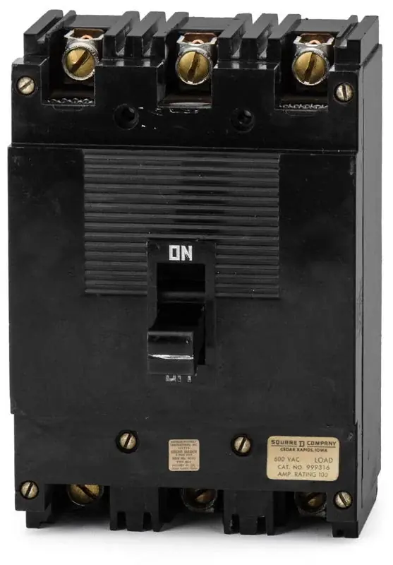 Square D 999316 - 100A 3 Pole Molded Case Circuit Breaker Grab Now