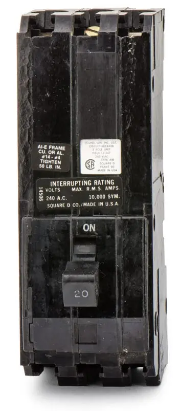 Secure Checkout Square D A1B320 - 20A 3 Pole Molded Case Circuit Breaker