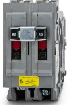 Wadsworth A250NI - 50A 2 Pole Miniature Circuit Breaker Don't Miss Out
