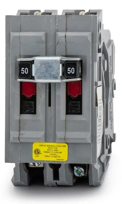 Wadsworth A250NI - 50A 2 Pole Miniature Circuit Breaker Don't Miss Out