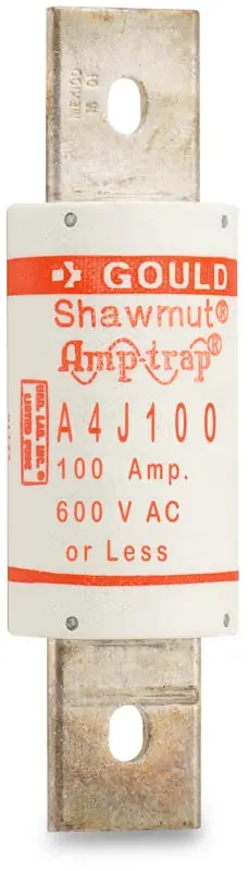 Same Day Shipping Mersen/Ferraz Shawmut A4J100 Current Limiting Fast Acting Fuse