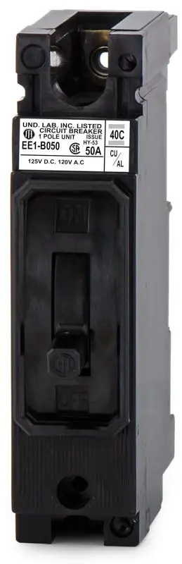 Siemens EE1B050 - 50A 1 Pole Molded Case Circuit Breaker Express Delivery