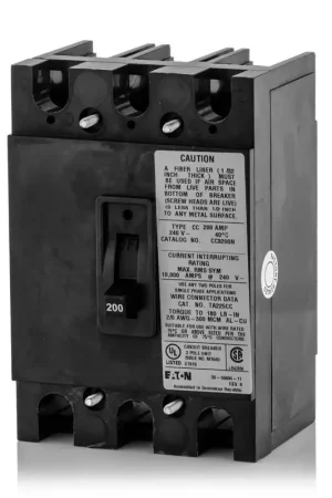 Professional Grade Eaton / Cutler-Hammer CC3200N - 200A 3 Pole Molded Case Circuit Breaker