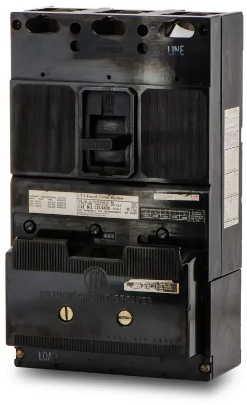 Siemens / ITE CJ3B400 - 400A 3 Pole Molded Case Circuit Breaker Buy Direct
