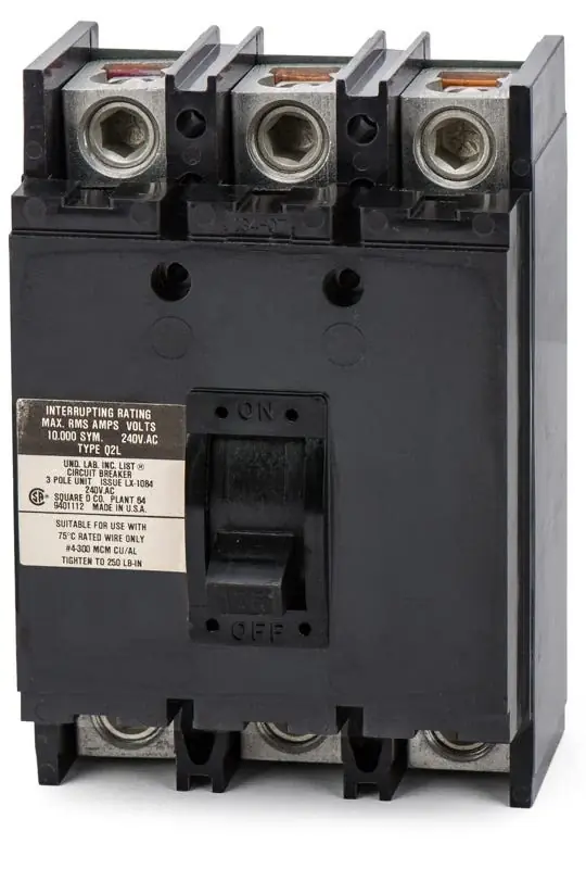 Square D Q2L3175 - 175A 3 Pole Molded Case Circuit Breaker Order Now