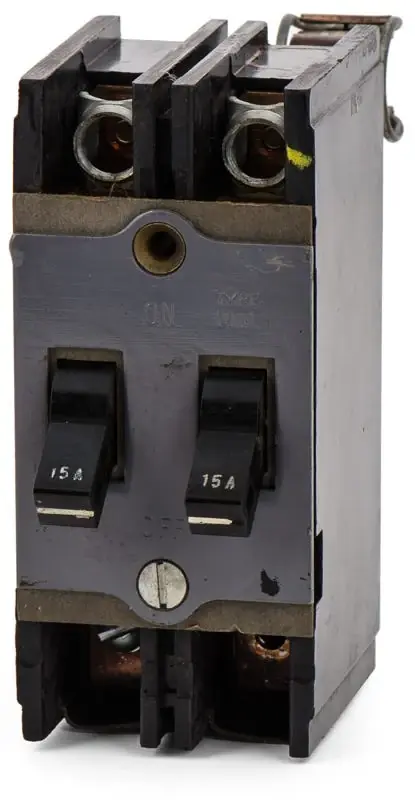 Square D MHC215 - 15A 2 Pole Miniature Circuit Breaker Genuine