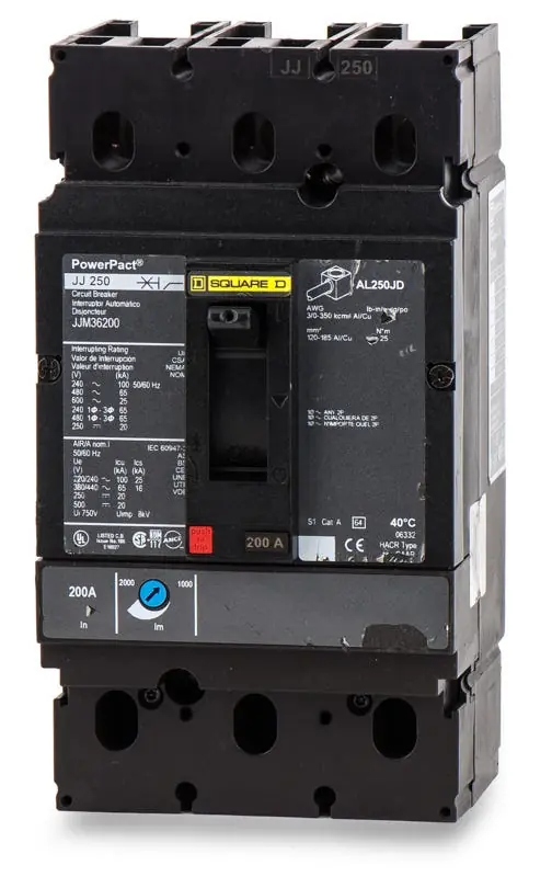 Mega Sale Schneider Electric / Square D JJM36200 - 200A 3 Pole Molded Case Circuit Breaker