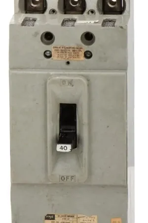 Federal Pacific HF631040 - 40A 3 Pole Molded Case Circuit Breaker Reduced Price