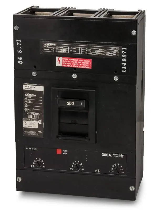 Top Pick Siemens JJ63B300 - 300A 3 Pole Molded Case Circuit Breaker