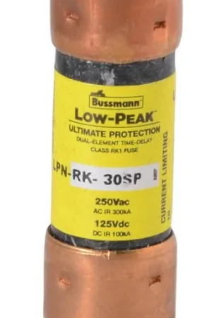 Professional Grade Eaton/Bussmann LPN-RK-30SP Fuse