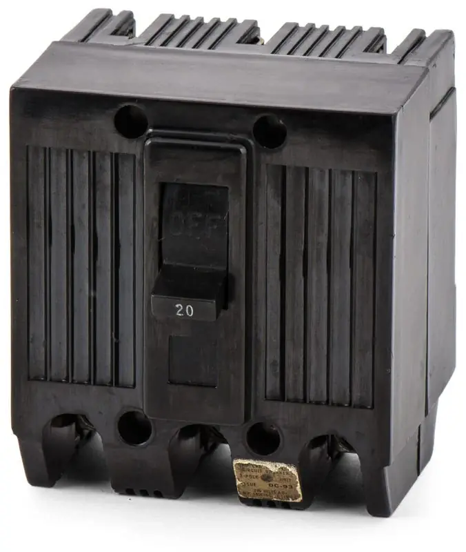 Free Returns ABB / General Electric TQL32020 - 20A 3 Pole Molded Case Circuit Breaker