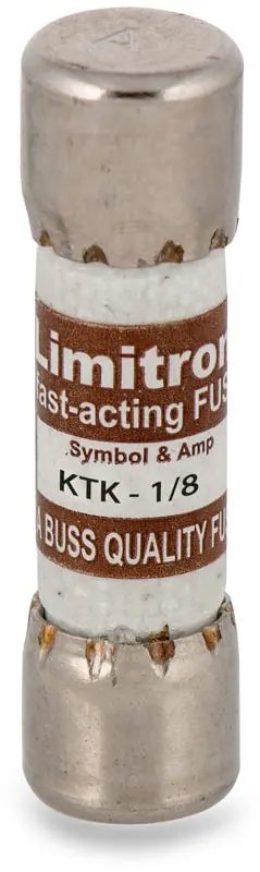 Brand New Eaton/Bussmann KTK-1/8 Fuse