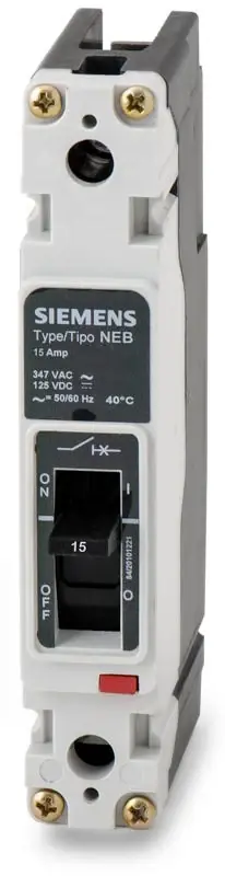 Siemens NEB1B015B - 15A 1 Pole Molded Case Circuit Breaker Buy Direct